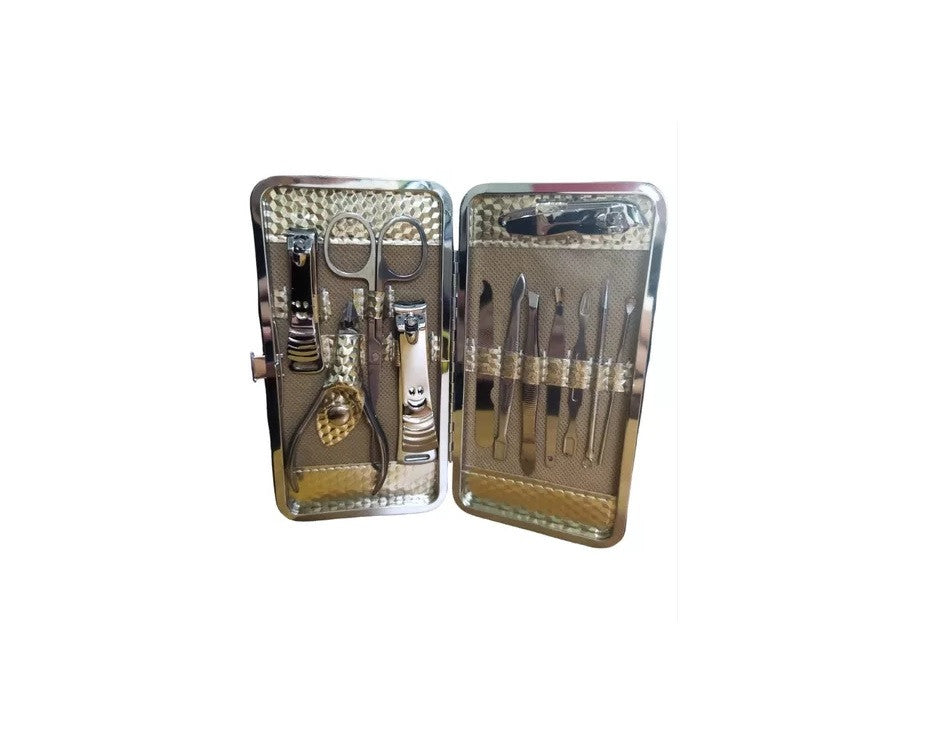 Kit Manicura Pedicura Acero Quirúrgico