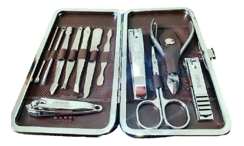 Kit Manicura Pedicura Acero Quirúrgico